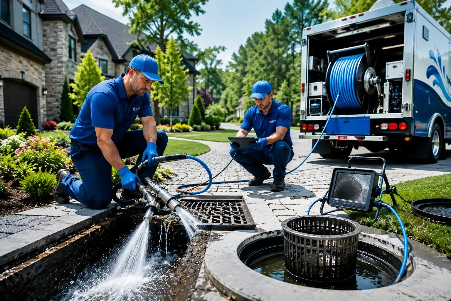 Local outdoor drain cleaning professionals in Preston, ID